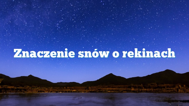 Znaczenie snów o rekinach